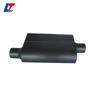 Custom Baffled Race Exhaust Muffler Center in/Offset out