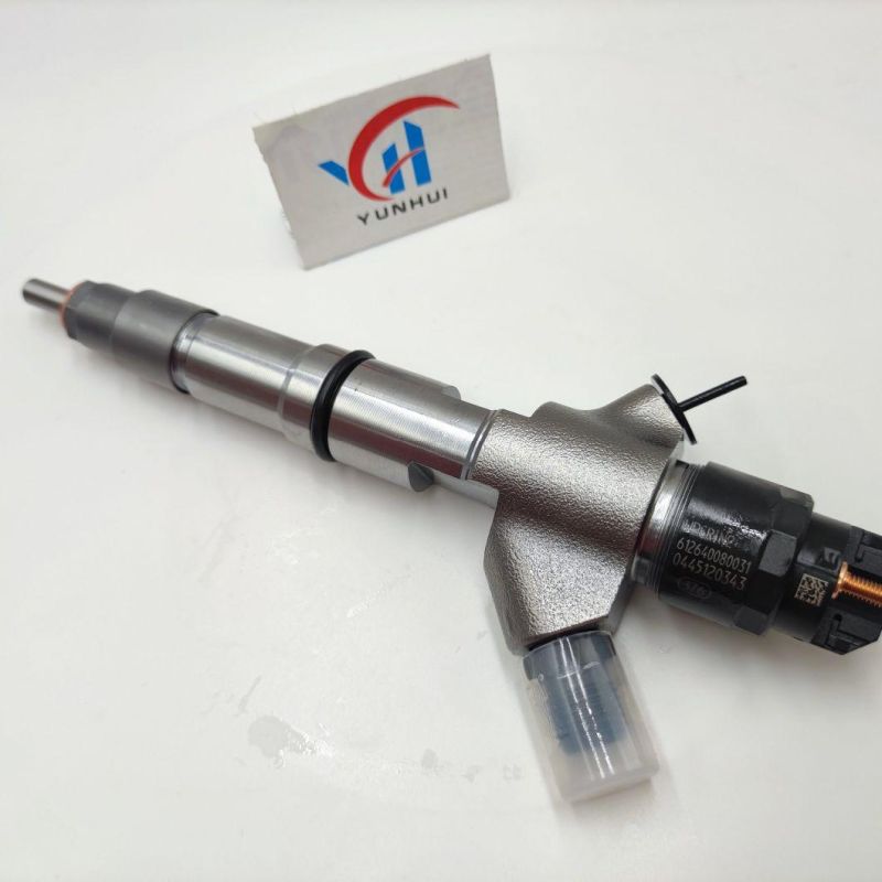 Auto Part Common Rail Diesel Fuel Injector 0445120343 for Weichiai Power