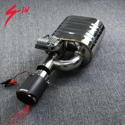 New Design SS304 Worm Electric Valve Muffler Kit with Remote