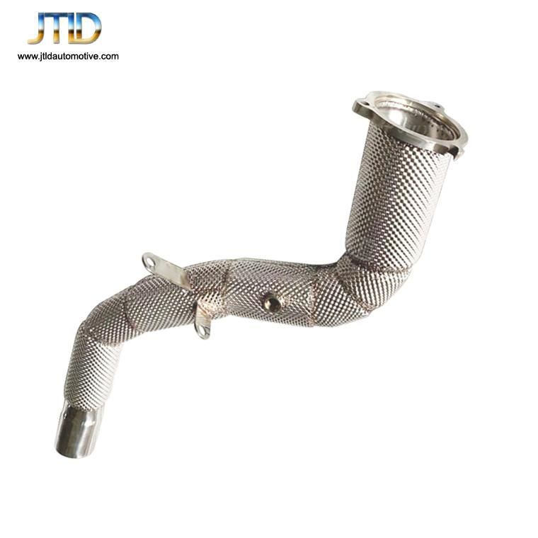 China Factory Price High Flow Exhaust Downpipes for Jaguar Xe 2.0