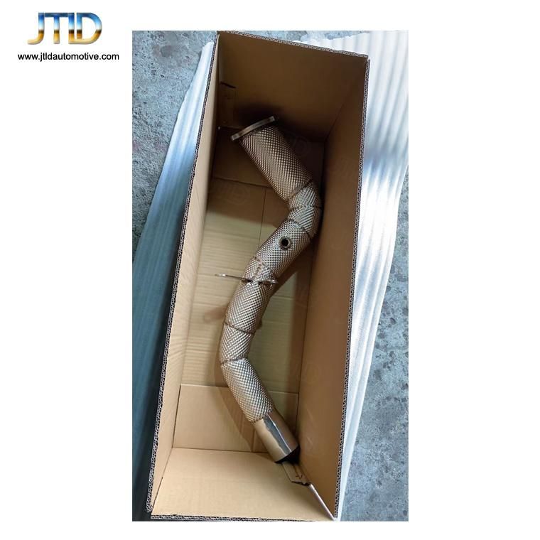 China Factory Price High Flow Exhaust Downpipes for Jaguar Xe 2.0