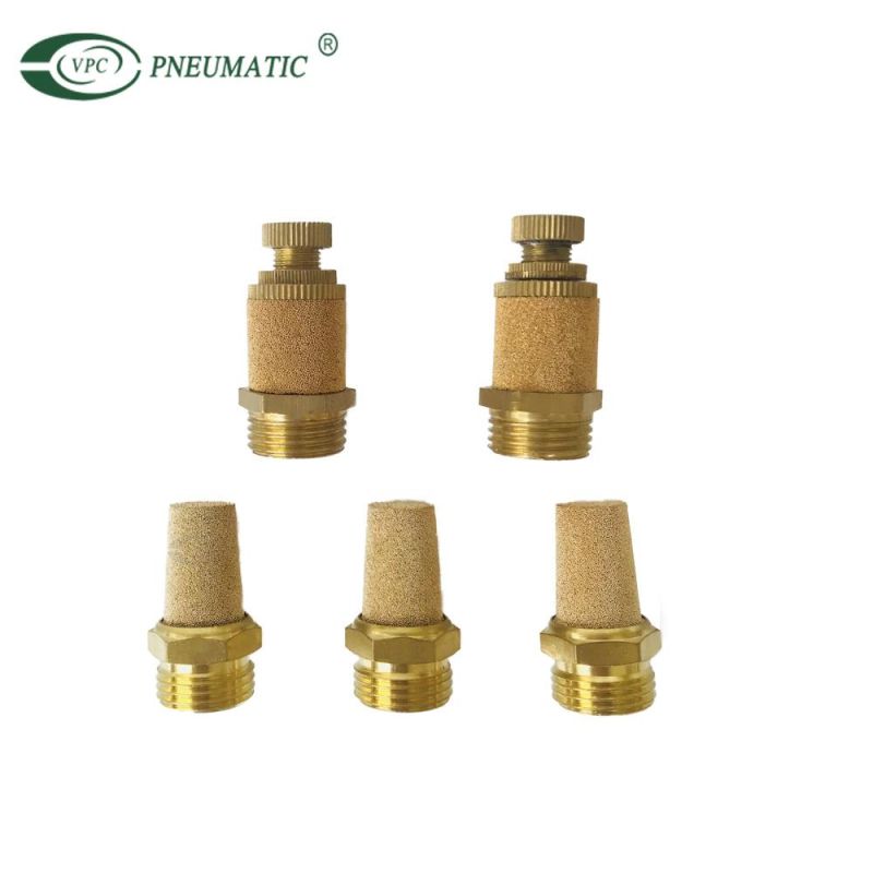 Bslm5 Pneumatic Air Silencer Brass Muffler
