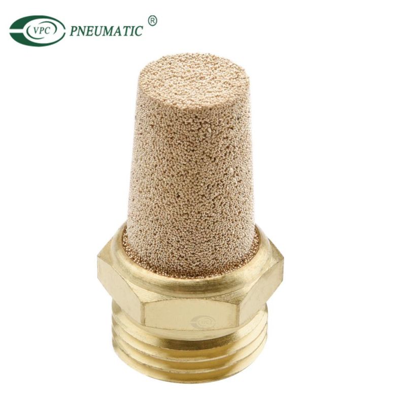 Bslm5 Pneumatic Air Silencer Brass Muffler