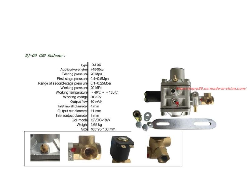 CNG LPG Pressure Regulator Reducer CNG LPG Conversion Kits