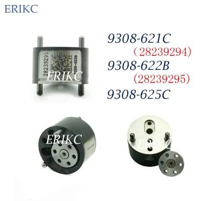 Erikc 9308-621c 9308z621c 9308621c 28239294 Delphi Common Rail Fuel Injector Black Coating Control Valve 9308 621c for Ejbr03701d