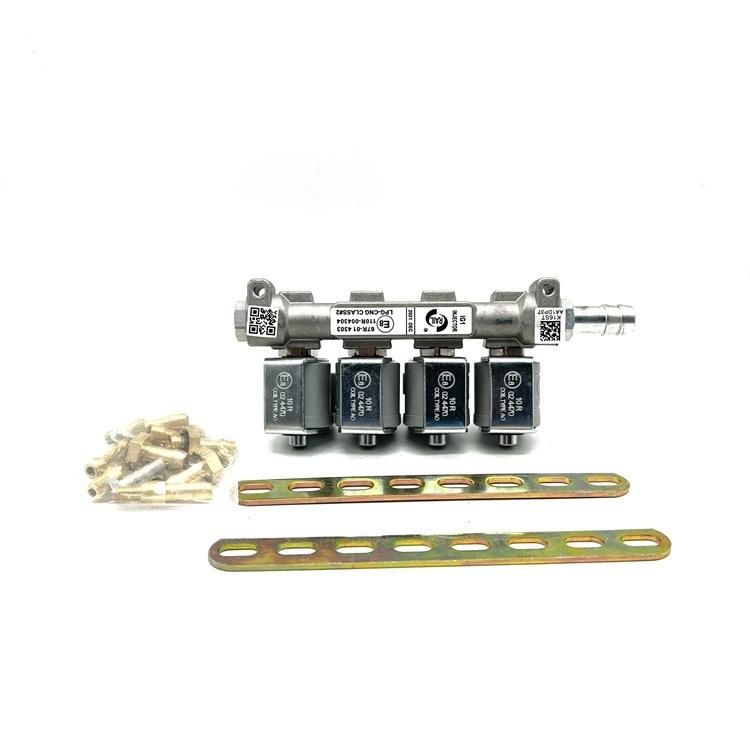 Gas Injector Nozzle CNG Injector Rail for LPG Injection Control Autogas Conversion Kit Rail De Inyectores Riel De Injection Gnv