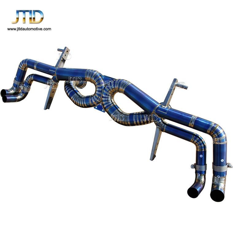 High Performance Titanium Exhaust System Straight Pipe Design Exhaust for Lamborghini Huracan Lp610