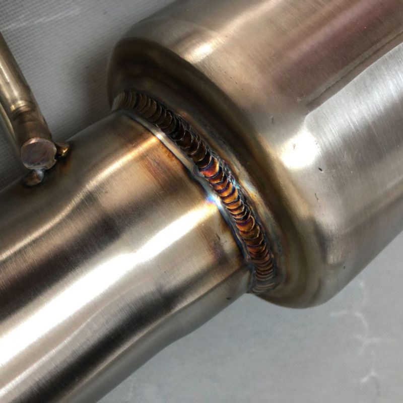 Stainless Steel Exhaust Downpipe and Catback for VW Golf Mk8 Gti 2.0t