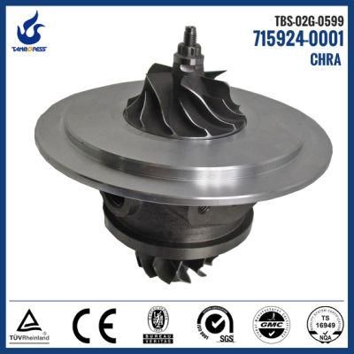 Tanboress turbocharger cartridge for Hyundai Porter H-100 Light Truck 715924-0001 715924-1 turbo