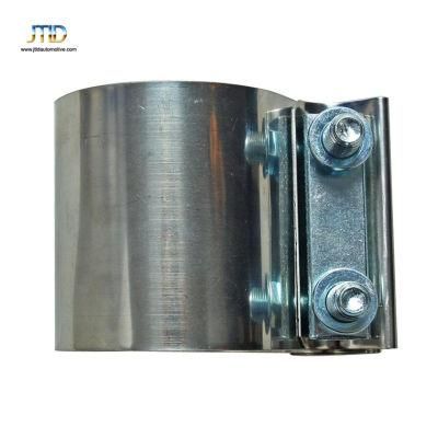 Universal Stainless Steel Exhaust Pipe Buttle Joint Exhaust Band Clamp Sleeve