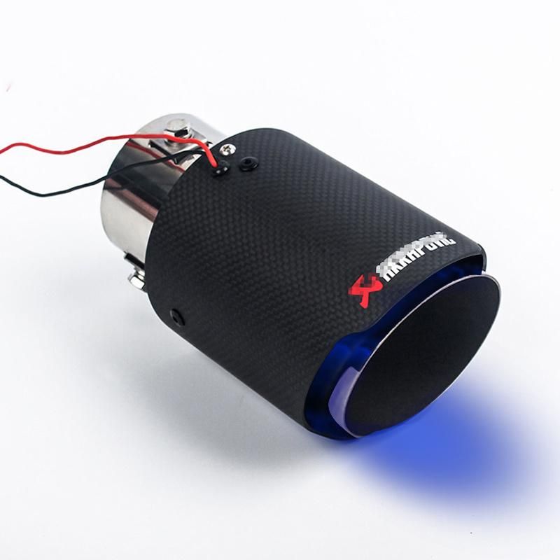 High Performance Universal Carbon Fiber LED Exhaust Tip