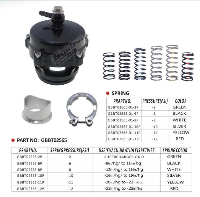 CNC Machining Billet Turbo Kit Blow off Valve