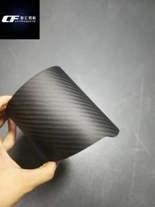 Custom Compressing Moulding Carbon Fiber Exhaust Tip Air Intale Pipe