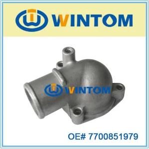 Sbc/Bbc Chrome Water Neck Thermostat Housing 7700851979 Outlet for Peugeot