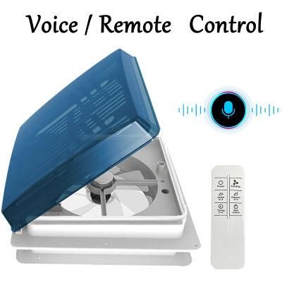 Claraboya Techo Lanterneau Dachfenster Camper Ventilaci&oacute; N 12V L&uuml; Fter Wohnmobil Motor Caravan Van Electric Fan Voice Control Vent