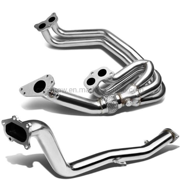 304 Stainless Steel Equal Length Exhaust Manifold for Subaru Wrx 1996-2002 Header Auto Part
