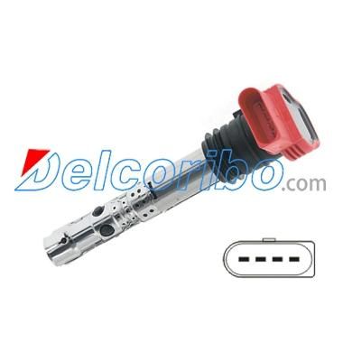 Ignition Coil 06c905115A, 06c905115b, 06c905115D for Audi