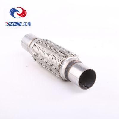 Heavy Duty Stainless Steel Exhaust Interlock Flexpipe Tubing with Nipple