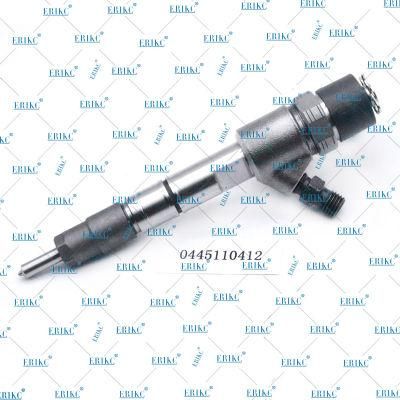 Erikc 0445110412 Car Parts Injector 0 445 110 412 Bosch Original Injector Jens 1100200fa080 for JAC