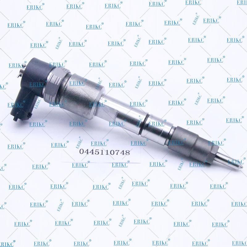 Erikc 0445110748 Diesel Fuel Pump Injector 0 445 110 748 Genuine Fuel Injectors Sprayer Nozzle Injection 0445 110 748