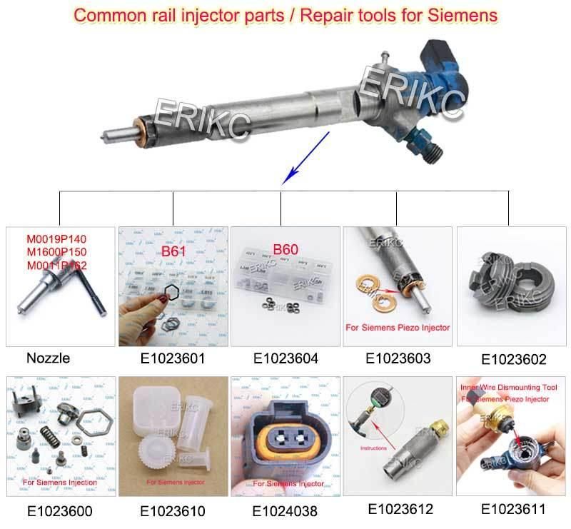 Erikc Common Rail Injector Plastic Cap Manufacturers Nozzle Protection Cap E1023610 Piezo Injector Plastic Cap for Siemens