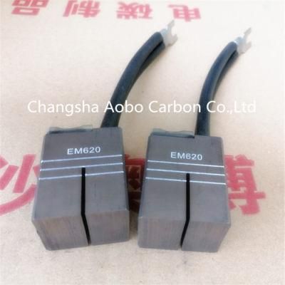 graphite carbon brush motor use EM620