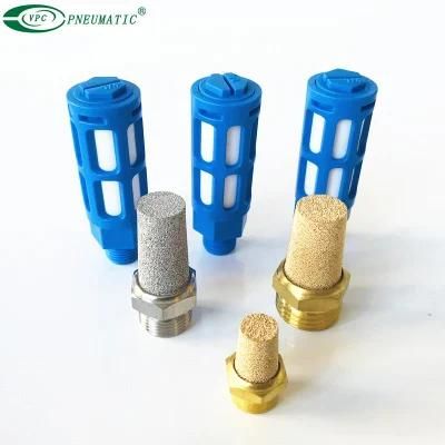 High Quality Brass Male Thread Muffler Pneumatic Air Silencer