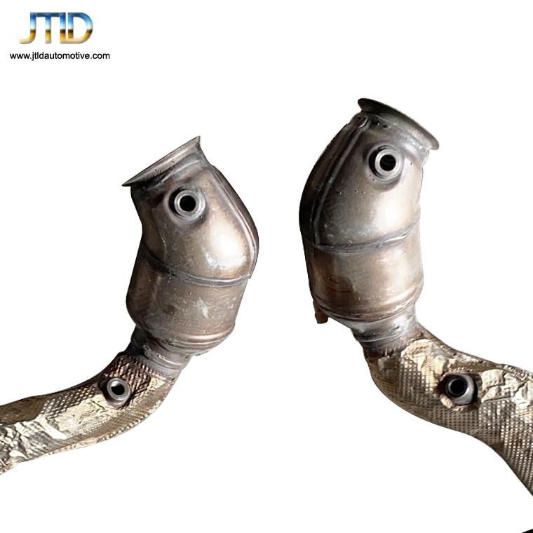 Hot Sale Catted Exhaust Downpipe with Heat Shield for Mercedes Benz Amg Gt 4 Door 6s