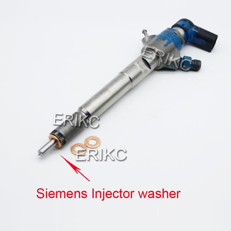 Erikc Common Rail Injector Copper Washer E1023603 Siemens Piezo Injection Parts Washer Size 2 mm 5 PCS/Bag