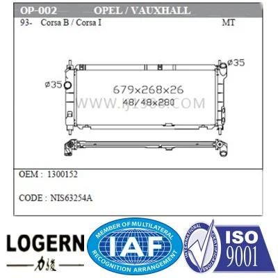 Auto Radiator for Opel Cambo/Corsa B&prime;93-00 Mt