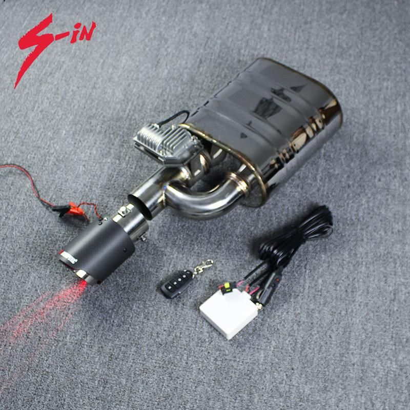 New Design SS304 Worm Electric Valve Muffler Kit with Remote