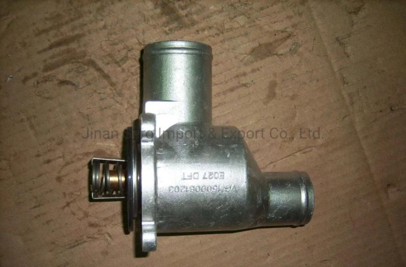 Sinotruk HOWO Truck Spare Parts Engine Parts Thermostat Assembly New Model Vg1500060117