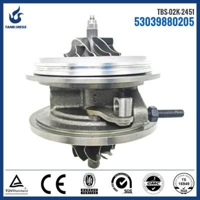 Audi Skoda Volkswagen ( VW ) BV43 Cartridge Core CHRA 53039880205 53039700139 03L253010C For Engine: CBAA CBAB CBAB CBDA CBDB