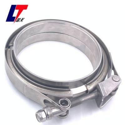 Stainless Steel Quick Release V Band Clamp and Male &amp; Female Flanges