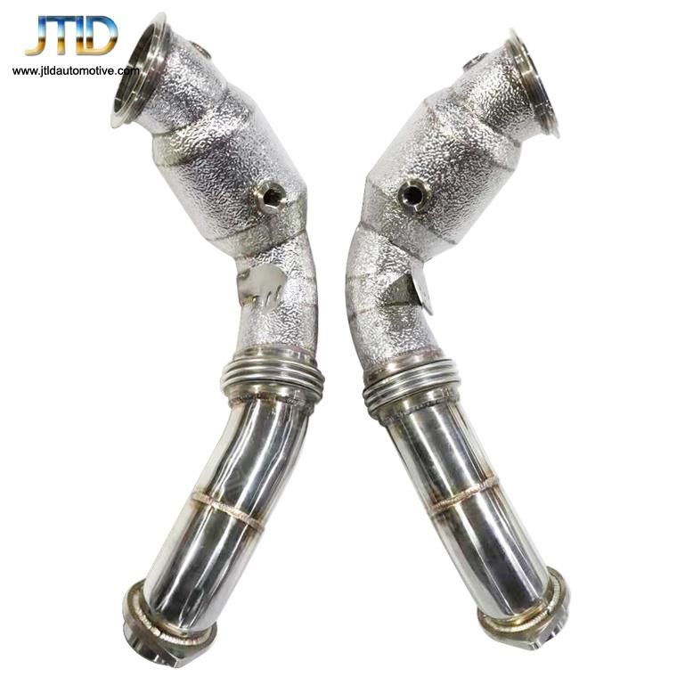 China Manufacture Heatshield Exhaust Downpipe for BMW X5m E70 X6m E71