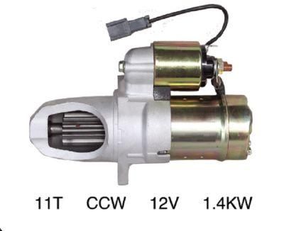 1.4kw/12V 11t Ccw High Quality Starter Motor Wholesale for Infiniti Nissan 23300-21900 23300-5y710 23300-2y900
