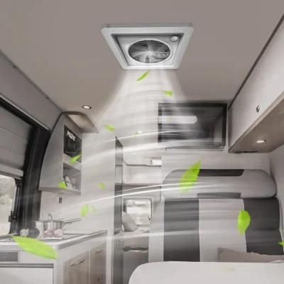 Motorhome Roof Fan Touring Car Skylight Customizable RV Smoking Fan