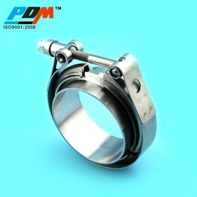 Stalinless Steel Quick Release V-Band Clamp with Male Female Flange