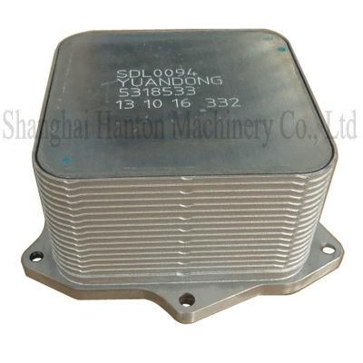 Cummins ISF2.8 diesel engine part 5266955 5318533 oil cooler core