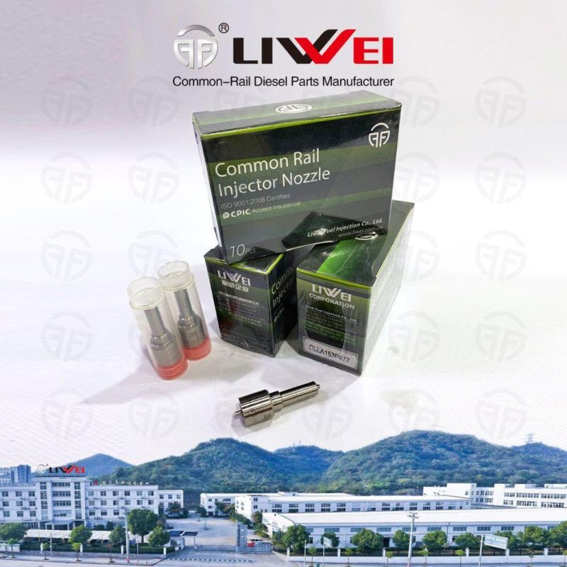 Liwei Brand Common Rail Diesel Nozzle Dlla 153p 977 Dlla 153p977 for Injector 095000-6693 for Xichai
