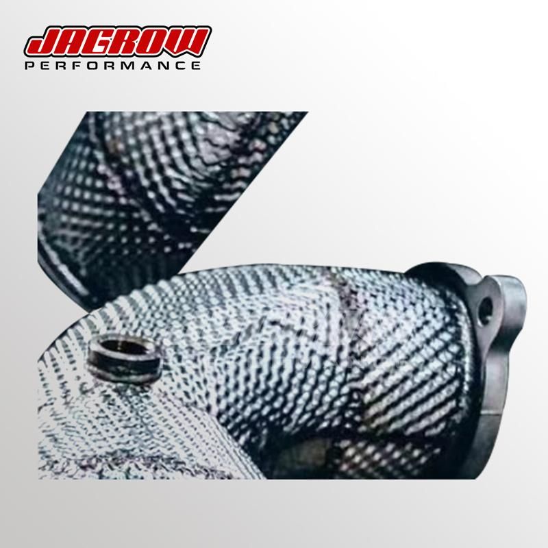 High Performance for Porsche 971 Panamera 2.9t Ea839 200cell Heatshield Exhaust Downpipe