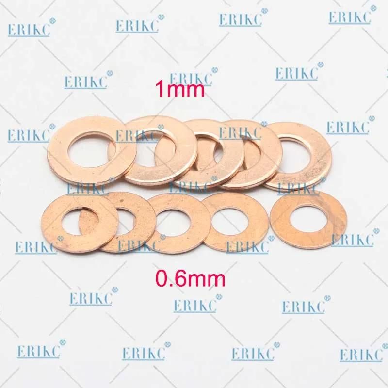 Erikc Injector Nozzle Copper Washer F00vc17502 S 1mm Injection Washer E1021090 P 0.6mm Copper Washer Gasket Nut 5PCS/Bag