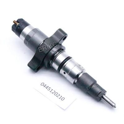 Erikc 0445120210 (0986435503) Precise Fuel Injector 0 445 120 210 Bosch Original Common Rail Injector 5254686 for Ford Powerstroke
