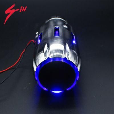 Best Selling SS304 Stainless Steel LED Lights Effect Exhaust Tips