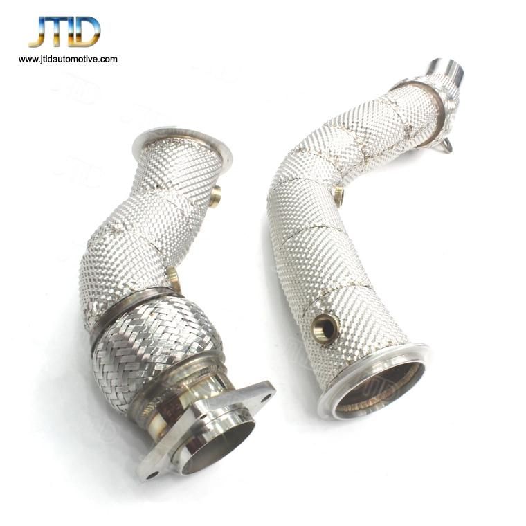 Made in China Exhaust Downpipe with Heat Shield for BMW M3 M4