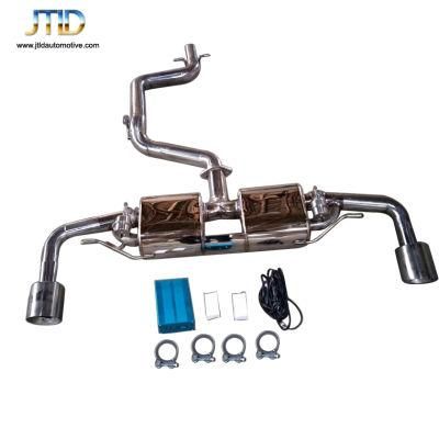 Jtld High Performance 304ss Muffler System Exhaust Catback for Audi Tt 2.0 2011