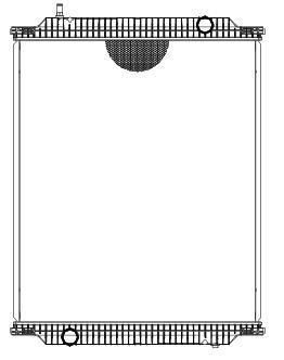 HD Truck Radiator for Man Ng/Nl 313/323 96~ OEM: 81061016500,