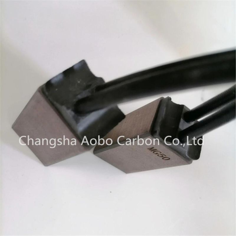 MG50 copper graphite carbon brush MG50 for sales