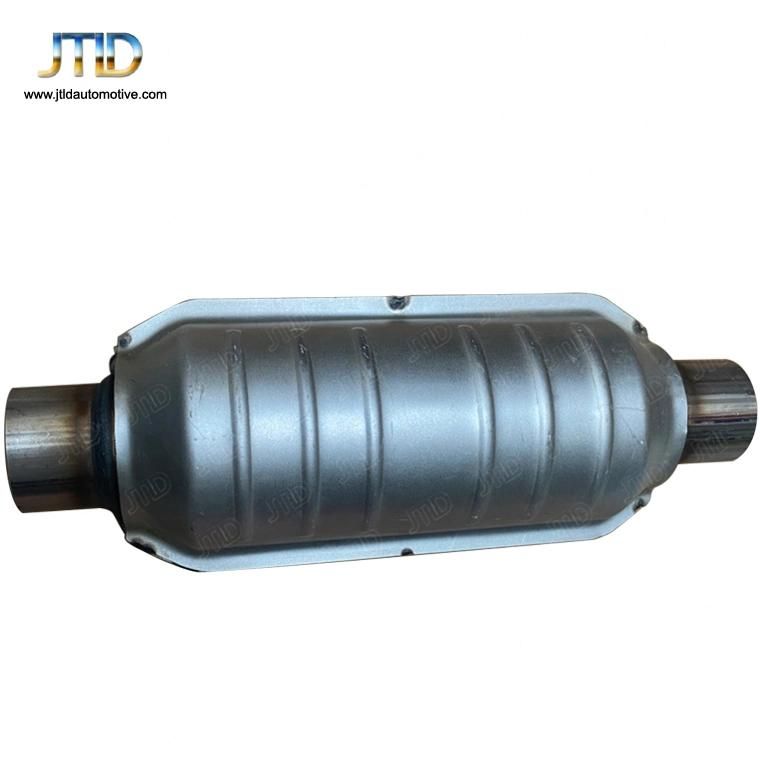 New Universal Fit Catalytic Converter 14 Inch Overall Length Catalytic Converter