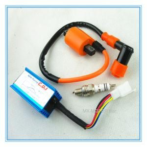 HP Ignition Coil/Hix-C7 Spark Plug/5-Pins Racing Cdi for 4-Stroke Motor 49cc/70cc/90cc/110cc/125cc/140cc/150cc//160cc